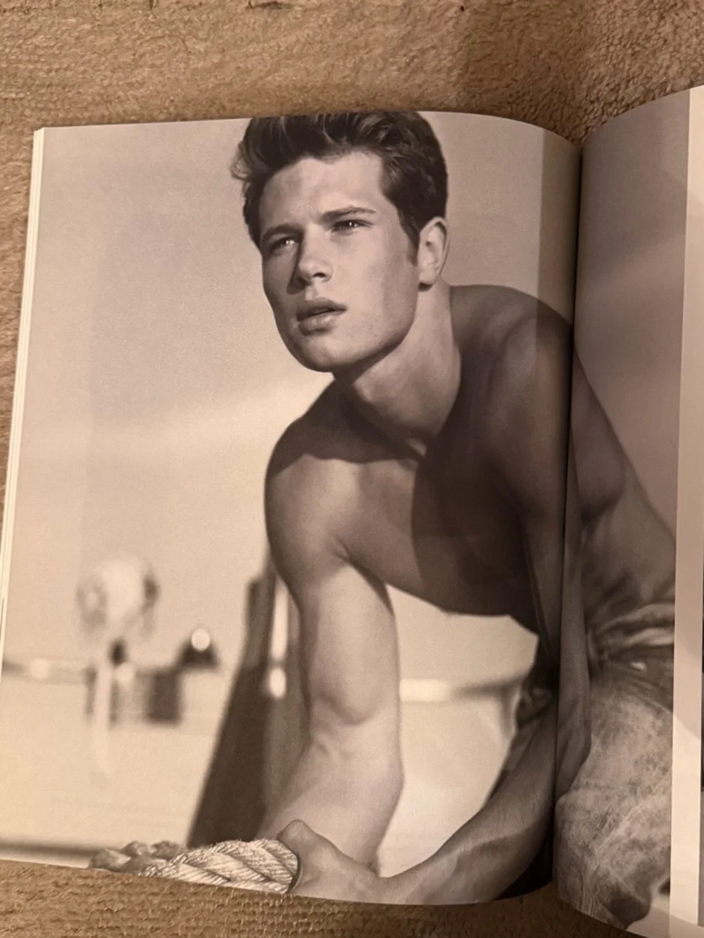 ABERCROMBIE QUARTERLY CATALOG BRUCE WEBER PHOTO BOOK MEN MALE MODEL PICTURE JOCK - Picture 4 of 14